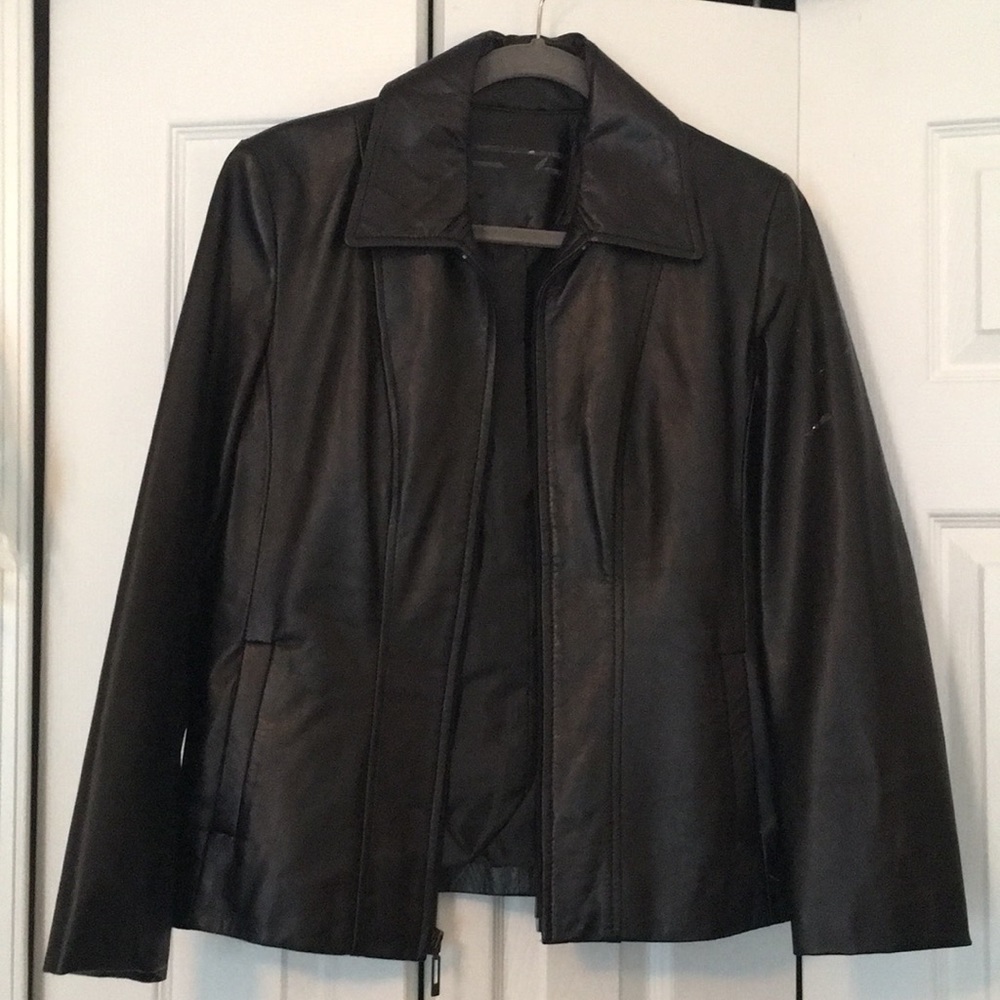 Leather jacket